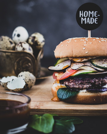 Ratatouille Burger