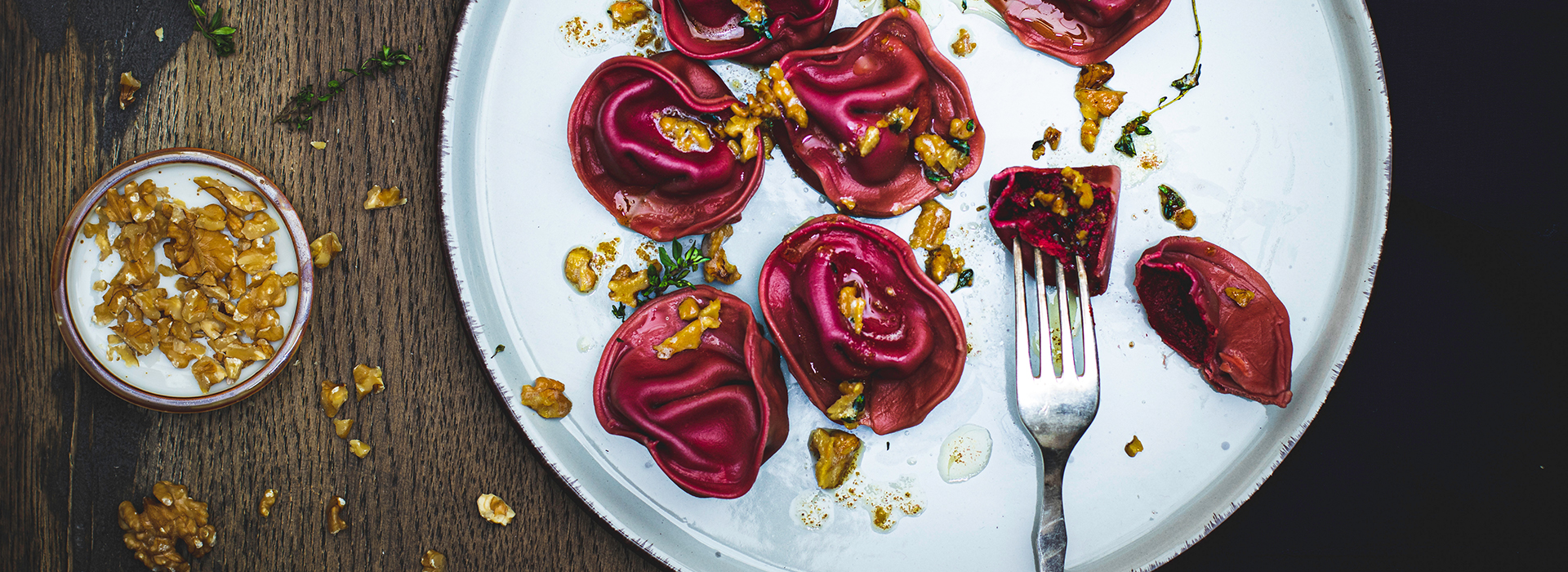 Rote Beete Ravioli